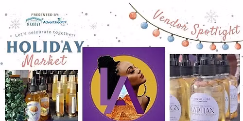 Luxor Allure Organics @ Ocala Holiday Market