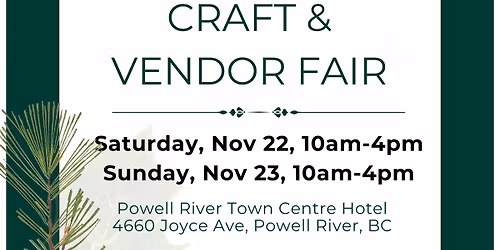 Cozy Creations Craft, and Vendor Fair