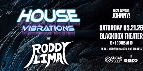 RODDY LIMA l March 21 l Blackbox CLT