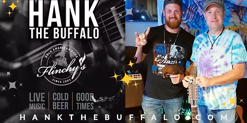 Hank the Buffalo on the Train Wreck Deck - Flinchy's