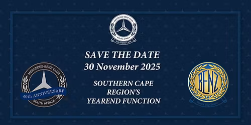 Southern Cape's Regional Yearend function @ SCRIBS BENZeum
