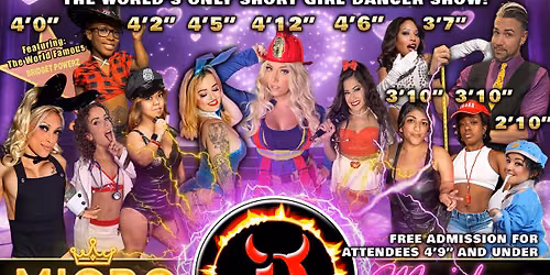 Portland, OR - Micro Maidens: The Show @Dante's "Life's Too Short to Miss This!"
