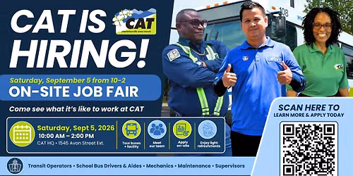 CAT On-site Career Fair! 