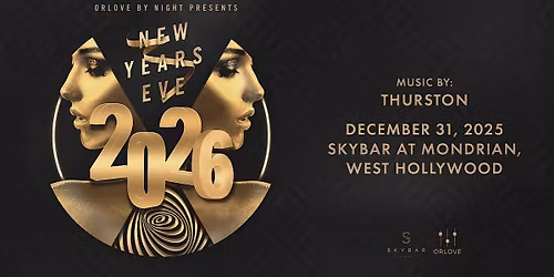 NYE 2026 at Skybar at Mondrian [4-Hour Premium Open Bar]