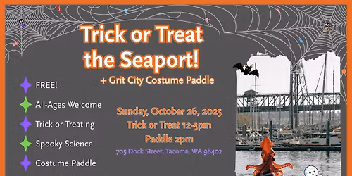 Trick or Treat the Seaport + Grit City Costume Paddle