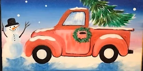 A Vintage Christmas Paint Party at the Belvidere Mansion