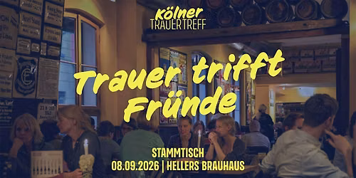 K\u00f6lner TrauerTreff: Stammtisch \u2013 September 2026