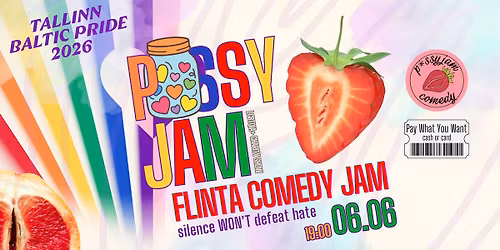 P*ssy Jam Comedy (IN ENGLISH). Vol. 39 \ud83c\udf08BALTIC PRIDE EDITION\ud83c\udf08