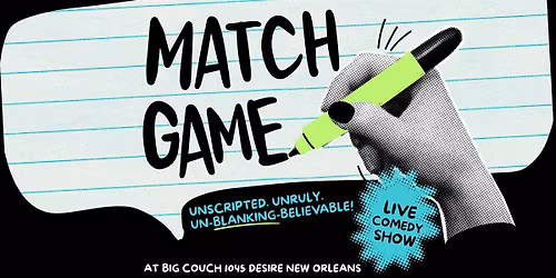 Match Game: Improv Comedy Meets Game Show