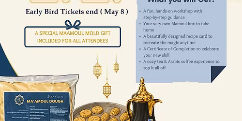 Maamoul Workshop (cookies)
