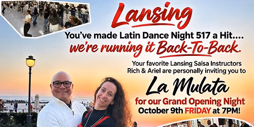 Opening Night @ La Mulata 7PM