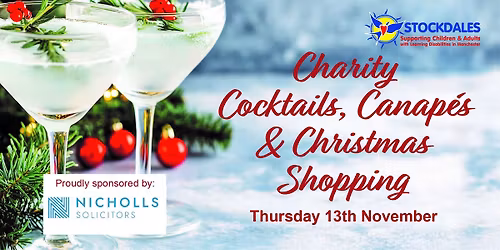Charity Cocktails, Canapes & Christmas Shopping