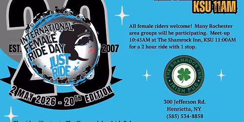 International Female Ride Day Rochester