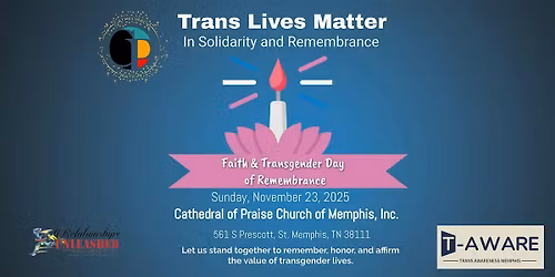 We Remember, We Heal: TDOR Faith Gathering