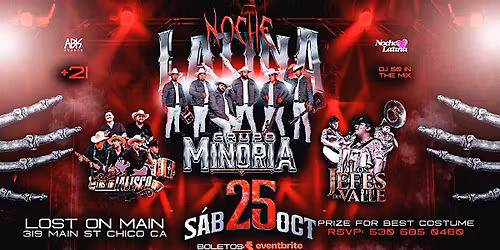 Noche Latina Halloween Party in Chico
