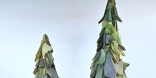 Tumbled Glass Pine Tree Workshop
