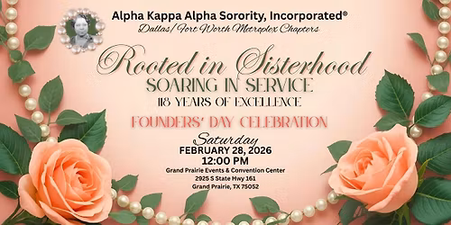 2026 DFW Metroplex Founders' Day Luncheon