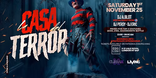 LAT\u00cdN FEST \ud83d\ude08LA CASA DEL TERROR\ud83d\ude08