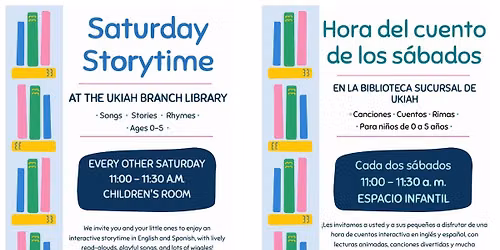 Saturday Storytime