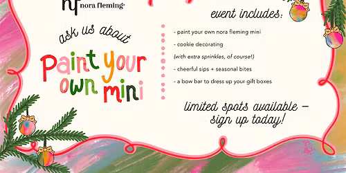 Nora Fleming Paint Party