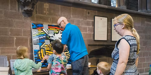 Family Easter brick build day