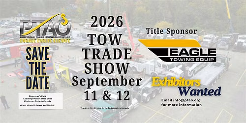 PTAO 2026 Tow Trade Show Day 2