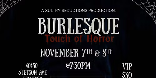 Burlesque Touch of Horror