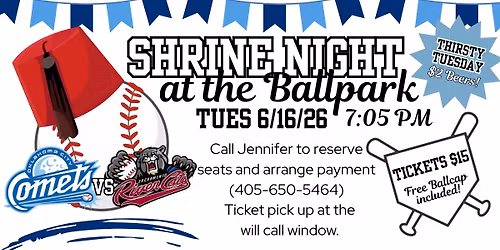 Shrine Night at the ball park
