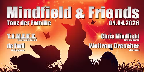 Tanz der Familie zu Ostern