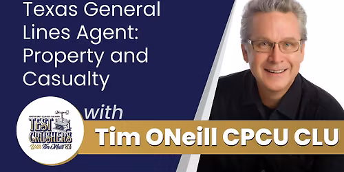 Texas Classroom P&C Agent Exam Prep Training - In Person Insurance Class