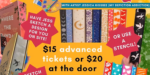 DIY Painted Book Edges @ Grown Up Book Fair