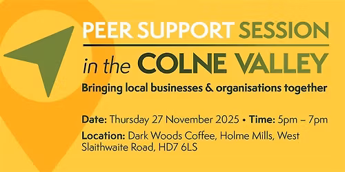 Peer Support Session ... In The Colne Valley