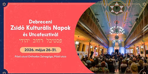 Zsid\u00f3 Kultur\u00e1lis Napok \u00e9s Utcafesztiv\u00e1l 