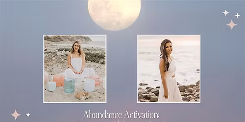 Abundance Activation: Vision Board & Sound Bath Experience