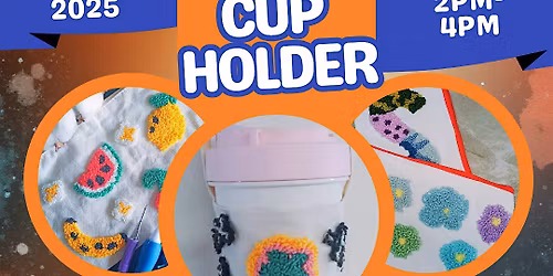 [Crafty Summer X BookXcess] Punch Needle Pouch \/ Cup Holder