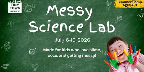 Kids Summer Camp - Messy Science Lab