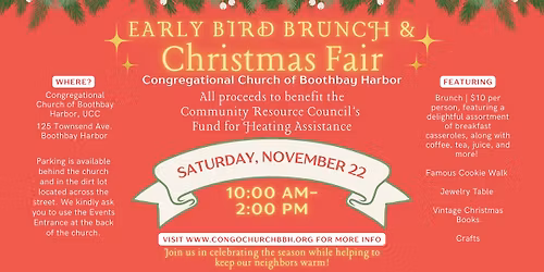 Early Bird Brunch & Christmas Fair