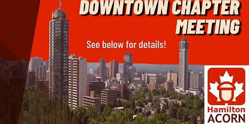 Downtown Chapter Meeting (Nov 4)