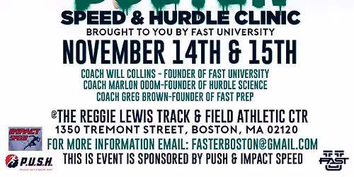 FASTER BOSTON CLINIC 