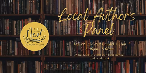 Local Green Bay Authors Panel and Bookish Event
