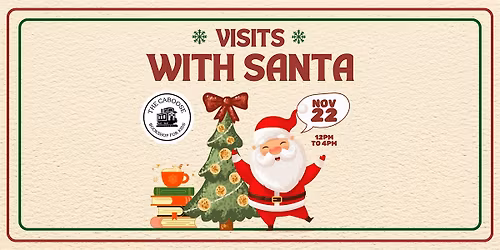 Meet Santa at The Caboose!