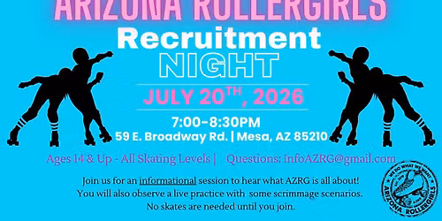 Arizona Rollergirls Recruitment Night