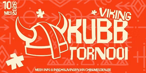 KUBB tornooi Aspi's Chiro Melden 