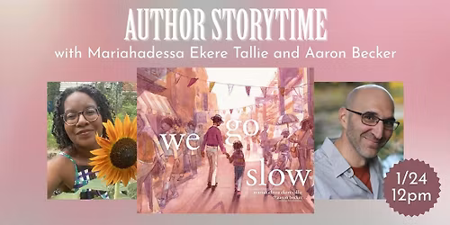 Author Storytime with Mariahadessa Ekere Tallie and Aaron Becker