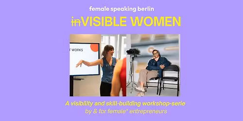 Storytelling Workshop  & Photo Shoot for Women Entrepreneurs (Berlin)