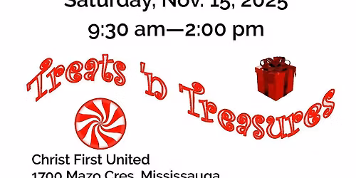 Treats \u2018n\u2019 Treasures, Christmas Marketplace