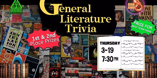Adam-Bomb Trivia: General Literature Trivia