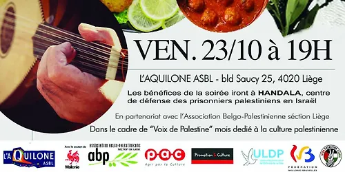 Soirée de solidarité avec la Palestine