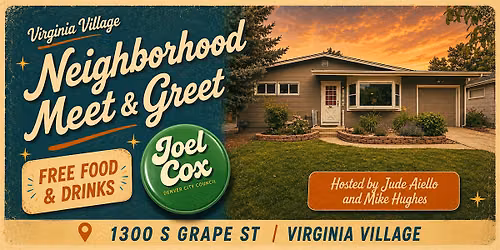 Neighborhood Meet & Greet with Joel Cox