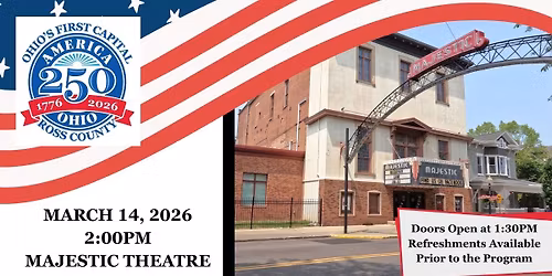 America 250 Ross County First Capital Speakers Series